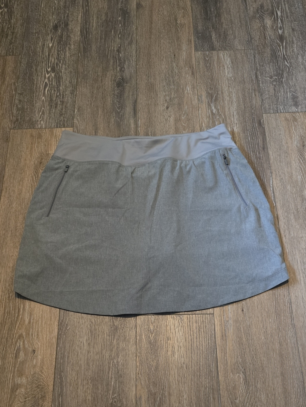 Mia Sport Women's 1X Athletic Skirt with Shorts
